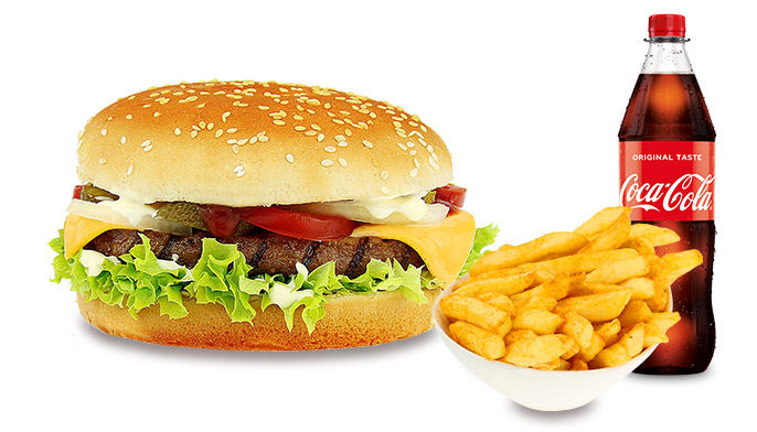 Produktbild Burger Menü