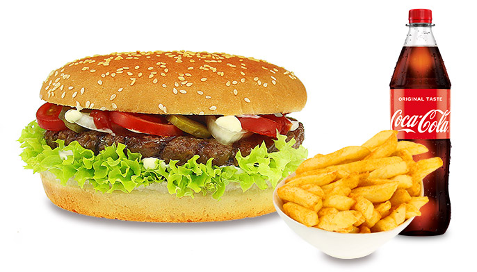 Produktbild XL Burger Menü