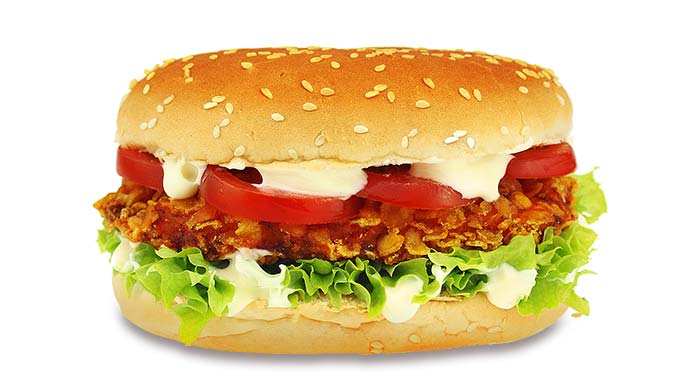 Produktbild Crunchy Chicken Burger