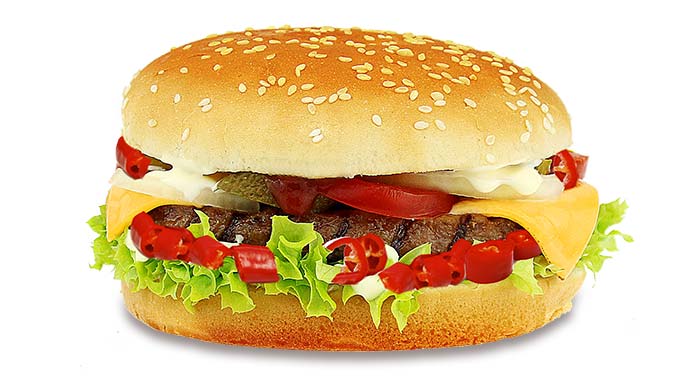 Produktbild Hot Chili Burger